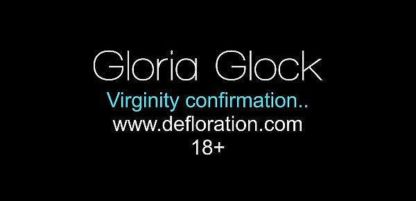  Gloria Glock hottest Defloration teen masturbates